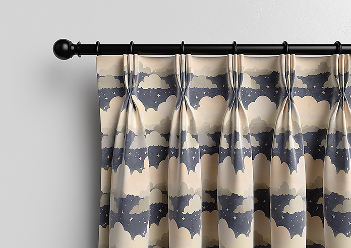Cloudy Cosmos, Twinkle Grey - Made to Measure Curtains - Image 11